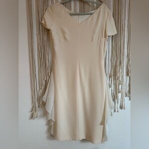 Valentino Cream Midi Dress